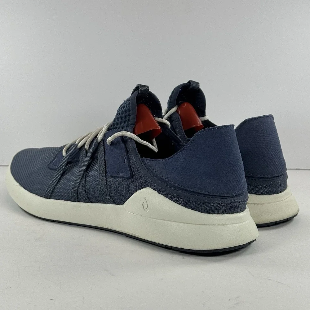 Olukai Holo Navy‎ Mesh Boat Athletic Running Walking Shoes Beach Men's Size 11.5